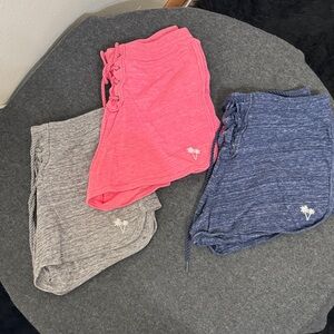 PINK Victoria's Secret Women’s Shorts - Pink, Gray, Blue